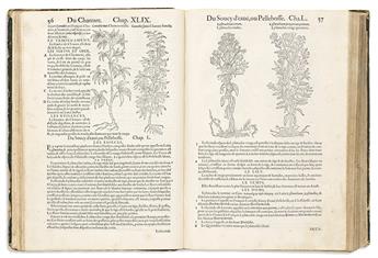 (BOTANICAL.) Rembert Dodoens. Histoire des Plantes en Laquelle est Contenue la Description Entiere des Herbes.